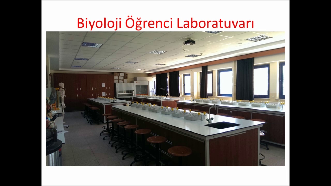 Biyoloji Bölümü Laboratuvarı