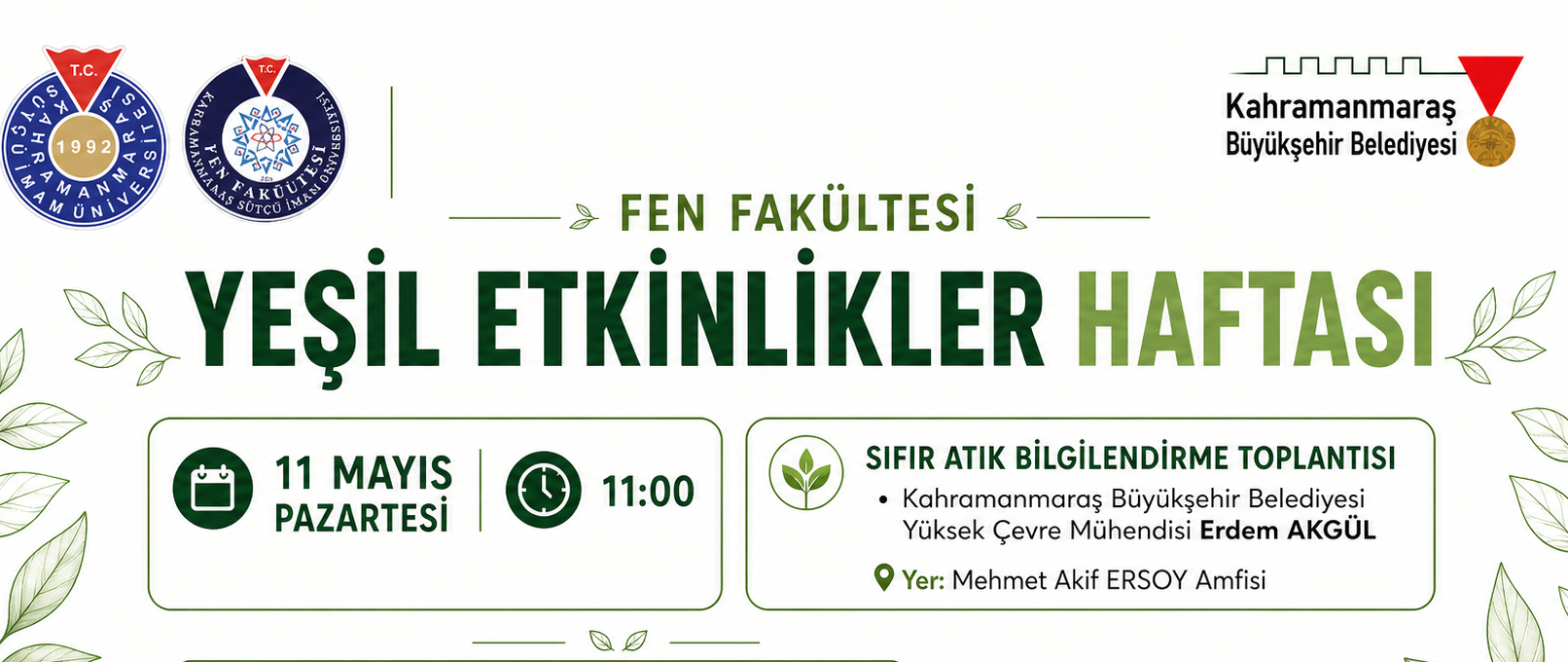 Yeşil Etkinlikler Haftası